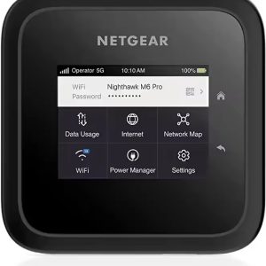 Netgear M6 Pro 5G WiFi 6E Mobile Hotspot Router Portable Business Companion for Fast Secure Connections up to 8Gbps   Outdoor VoIP Router Unlocked