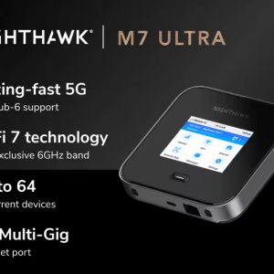 Unlocked Netgear Nighthawk M7 Ultra 5G mmWave WiFi 7 Mobile Hotspot Router MR7500