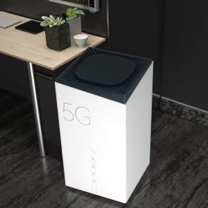 Portable Ultimate WiFi 6 Router 5G CPE R4A MT6877 Chip Sub-6 Frequency Bands Supports 3G WAN Port SIM Card Slot 2.4G WEP